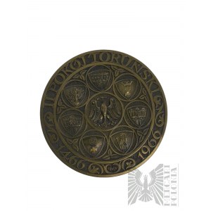 PRL, 1966 r. - Medal 500. Rocznica Zawarcia II Pokoju Toruńskiego