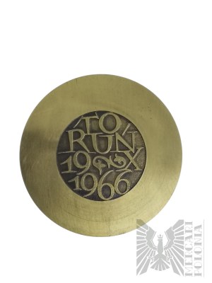 PRL, 1966 r. - Medal 500. Rocznica Zawarcia II Pokoju Toruńskiego