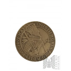 Polonia, Varsavia, 1994. - Medaglia della Zecca di Varsavia, 400° anniversario della Zecca di Bydgoszcz 1594-1994, Zygmunt III Waza - Disegno di Stanisława Wątróbska.