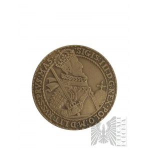Polska, Warszawa, 1994 r. - Medal Mennica Warszawska, 400-lecie Mennicy Bydgoskiej 1594-1994, Zygmunt III Waza - Projekt Stanisława Wątróbska