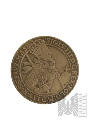 Pologne, Varsovie, 1994. - Médaille de la Monnaie de Varsovie, 400e anniversaire de la Monnaie de Bydgoszcz 1594-1994, Zygmunt III Waza - Dessin de Stanisława Wątróbska.