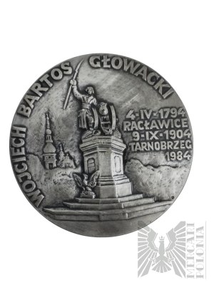 PRL, Warszawa, 1984 r. - Medal Mennica Warszawska, Wojciech Bartos Głowacki 1984, PTAiN Tarnobrzeg - Projekt Adam Włodarczyk