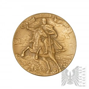 PRL, 1983 r. - Medal 300-lecie Odsieczy Wiedeńskiej 1983, Wystawa Jubileuszowa w Wilanowie - Chwała i Sława Jana III 1683-1983 - Projekt Grzegorz Kowalski