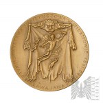 PRL, 1983. - Médaille pour le 300e anniversaire de la bataille de Vienne 1983, exposition du jubilé à Wilanów - Gloire et renommée de Jan III 1683-1983 - Dessinée par Grzegorz Kowalski.