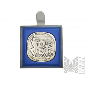 PRL, Warschau, 1964. - Die Medaille der Warschauer Münze, 7. Jahrhundert von Warschau 1964 - Entwurf von Wanda und Józef Gosławscy