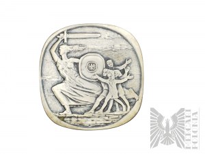 PRL, Warszawa, 1964 r. - Medal Mennica Warszawska, VII Wieków Warszawy 1964 - Projekt Wanda i Józef Gosławscy