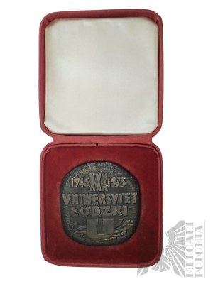 PRL, Łódź, 1975. - Medal In Service of Society and Science - XXX Years of the University of Lodz 1945-1975 - Designed by Ryszard Brudzewski, Made by Stefan Majcher, Wagmet Lodz.
