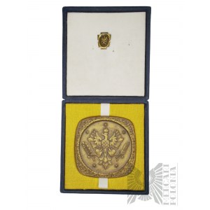 Münze von Warschau Medaille Universitas Varsoviensis, Universität Warschau - Design Edward Gorol ; Einsatz Universität Warschau