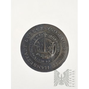 Deutschland - Medaille für 750 Jahre Freie Hansestadt Lübeck