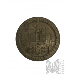 PRL, 1975. - Medal to the Presidents of the City of Gdansk / Anniversary of the Liberation of Gdansk 30 III 1945 - Design by Viktor Tolkin.