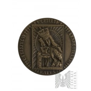 People's Republic of Poland, 1988. - Mint of Warsaw medal, PTAiN Szczecin - Katyn-Kozielsk-Ostaszków-Starobielsk / Mother of God of Kozielsk - Design by Franciszek Łuczko, Execution by Alfred Kózka.