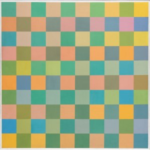 Jan Pamula ( 1944 - 2022 ), One hundred squares, 1975