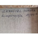 Dorota Grynczel ( 1950 - 2018 ), Komposition 10/89, 1989