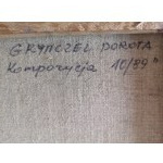 Dorota Grynczel ( 1950 - 2018 ), Composizione 10/89, 1989