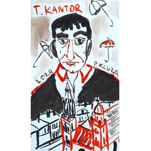 Pawel Kluza ( 1983 ), portrait - Tadeusz Kantor, 2024