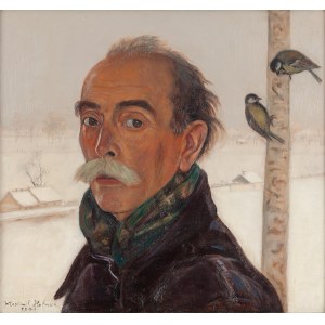 Wlastimil Hofman (1881 Praga - 1970 Szklarska Poręba), Autoritratto, 1947