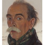 Wlastimil Hofman (1881 Praga - 1970 Szklarska Poręba), Autoportret, 1947