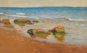 Feliks Michał Wygrzywalski (1875 Przemyśl - 1944 Rzeszów), On the coast of Italy, 1905