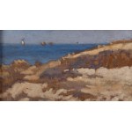 Stanislaw Czajkowski (1878 Warsaw - 1954 Sandomierz), Seaside Landscape, 1917