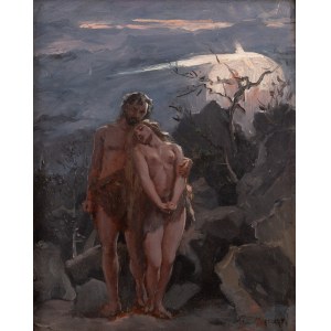 Paweł Merwart (1855 Marianówka - 1902 Saint-Pierre), Adam i Ewa