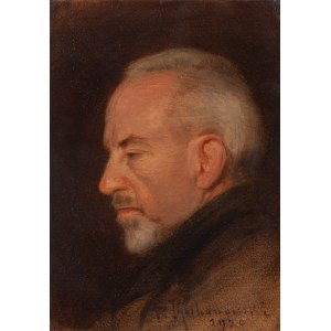 Roman Kazimierz Kochanowski (1857 Cracovia - 1945 Frisinga, Baviera), Ritratto di uomo, 1920
