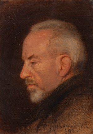 Roman Kazimierz Kochanowski (1857 Krakov - 1945 Freising, Bavorsko), Portrét muže, 1920