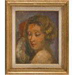 Henryk Gotlib (1890 Kraków - 1966 South Godstone (England)), Portrait of a Blonde Girl