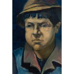 Rajmund Kanelba (Kanelbaum) (1897 Varšava - 1960 Londýn), Portrét muže v klobouku