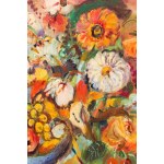 Ludwik Klimek (1912 Skoczów - 1992 Francia), Natura morta con bouquet di fiori