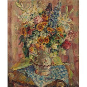 Constantin Terechkovitch (1902 Mosca - 1978 Monaco), Bouquet di fiori