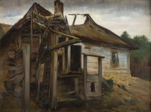 Marian Trzebiński (1871 Gąsin - 1942 Varsavia), Cottage, 1909