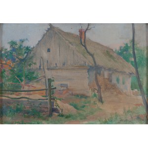 Zygmunt Badowski (1875 Warschau - 1959 Warschau), Verlassene Hütte.
