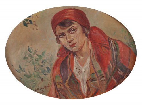 Wincenty Wodzinowski (1866 Igołomia k. Miechowa - 1940 Kraków), Krakowianka, 1927