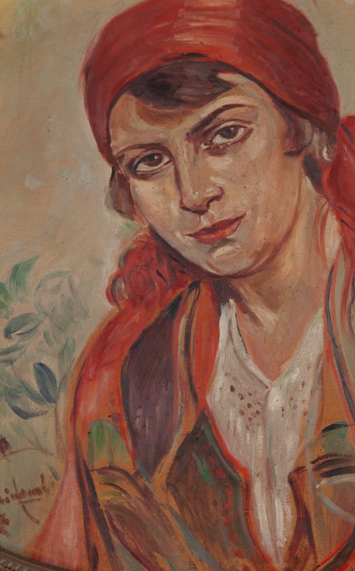 Wincenty Wodzinowski (1866 Igołomia k. Miechowa - 1940 Kraków), Krakowianka, 1927
