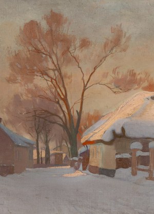 Władysław Szczepanik (1891 Tarnopol - 1961 Vratislav), Zimní krajina, 1925