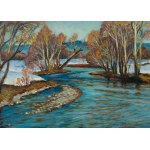 Mieczyslaw Filipkiewicz (1891 Krakow - 1951 Krakow), Tatra stream, 1936