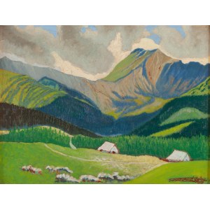 Stefan Sonnewend (1885 Poznan - 1939 Dubno), Koscieliska Valley, 1930