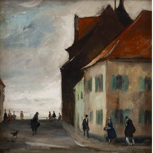 Walter Heimig (1881 - 1955), Paesaggio urbano