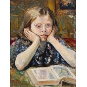 Zygmunt Kaluski (1880 Brody - 1968 Krakow), Schoolgirl/Autportrait