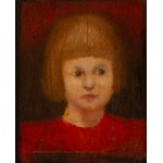 Jerzy Herbst (1907 Humań, Ukraina - 1975 Warszawa), Portret Teresy z Herbstów Winklerowej, córki artysty, 1938
