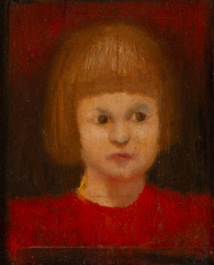 Jerzy Herbst (1907 Humań, Ukraine - 1975 Warsaw), Portrait of Teresa of Herbst Winkler, daughter of the artist, 1938