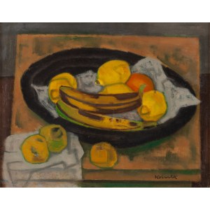 Artur Kolnik (1890 Stanislawow - 1971 Paris), Stillleben mit Obst