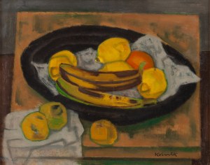 Artur Kolnik (1890 Stanislawow - 1971 Paříž), Zátiší s ovocem