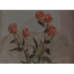 Benn Bencion Rabinowicz (1905 Bialystok - 1989 Parigi), Rose in vaso