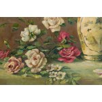 Auteur inconnu (19e/20e siècle), Vase avec des roses