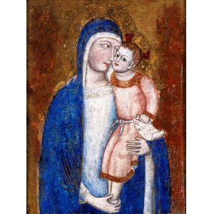 Ambrogio Lorenzetti (neimodi_di), Dziewica z Dzieciątkiem