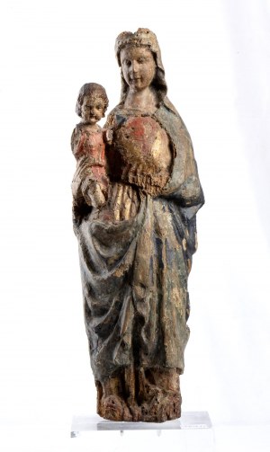 Artista toscano, XIV - XV secolo, Madonna con Bambino