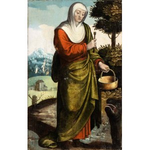 Scuola valenciana, XVI secolo, Saint Martha of Bethany