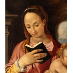Artista anonimo, XVIII - XIX secolo, Madonna mit Kind und heiligem Johannes