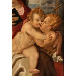 Artista anonimo, XVIII - XIX secolo, Vierge à l'enfant avec saint Jean